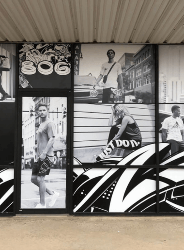 wall collage of images